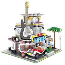 JIE STAR 89105 The Car Wash Shop 2458pcs JIE STAR