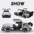 JIE STAR 92004 Return To The Future DeLorean DMC-12 2716pcs JIE STAR