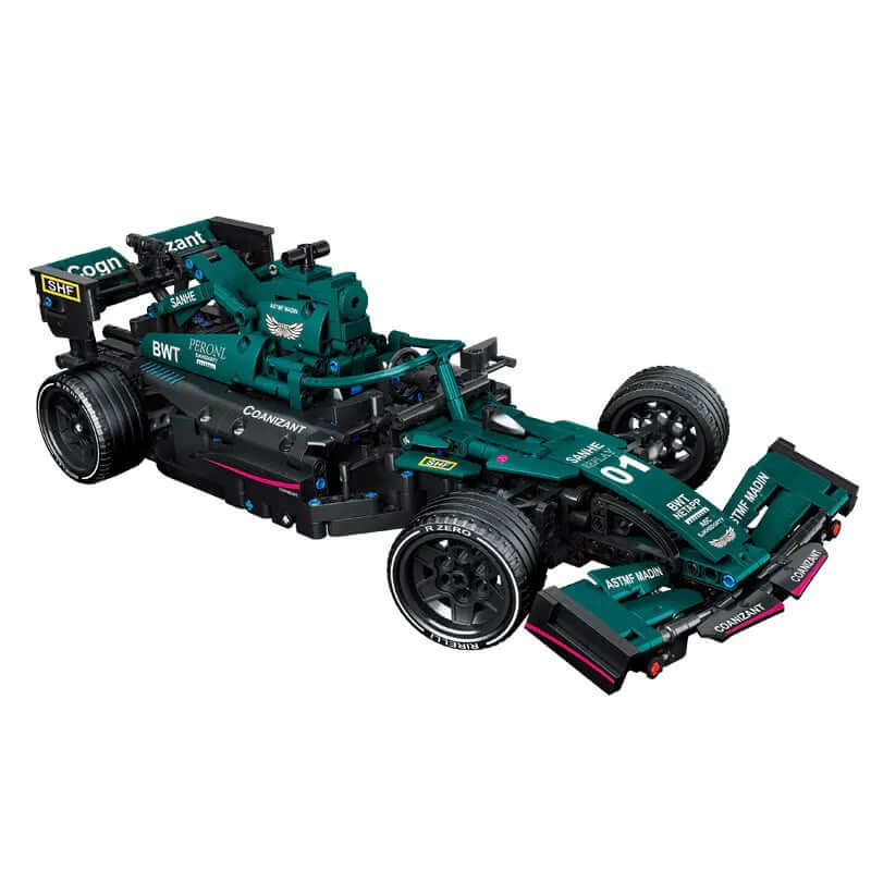 CACO BLOCK Green F1 Formula Car 1:12 1089pcs CACO