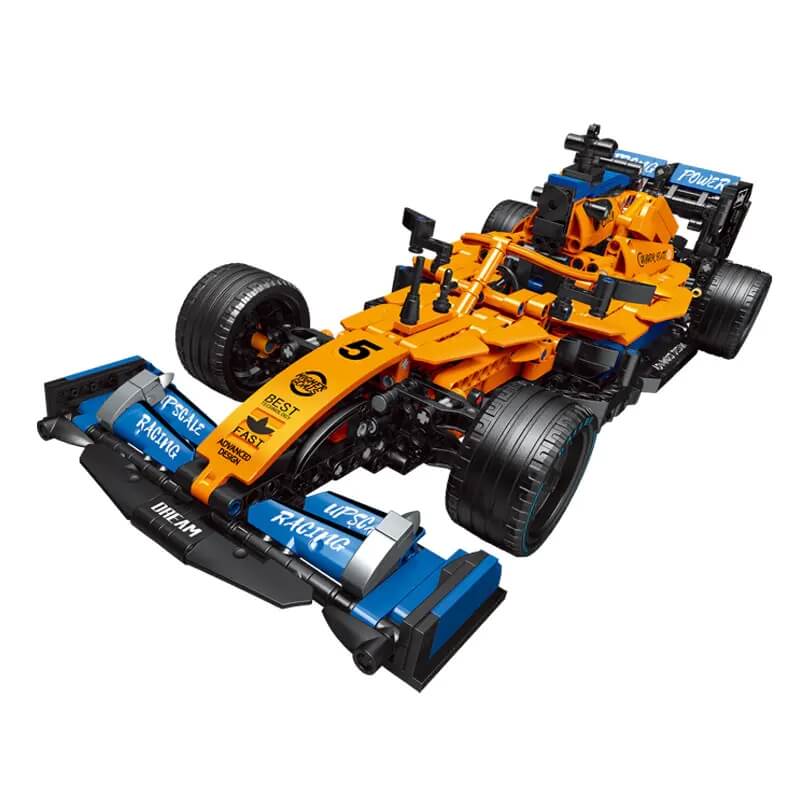 CACO BLOCK Orange F1 Formula Car 1:12 1248pcs CACO