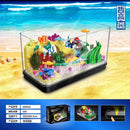 ZHEGAO Wonderful Aquarium Mini Brick Afobrick