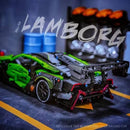 CACO BLOCK C019 Lamborghini green sports car 1:14 CACO