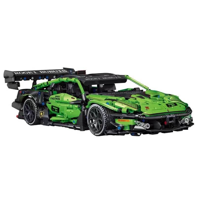 CACO BLOCK C019 Lamborghini green sports car 1:14 CACO
