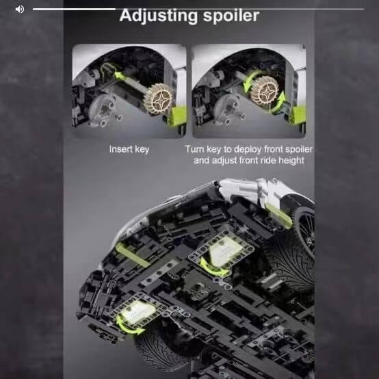 CADA C61048 Master Fantasma Sports Car-AFOBRICK