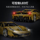 CADA C61057 Master yellow Ferrari 488 1:8 3229pcs CADA