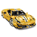 CADA C61057 Master yellow Ferrari 488 1:8 3229pcs CADA