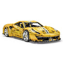 CADA C61057 Master yellow Ferrari 488 1:8 3229pcs CADA