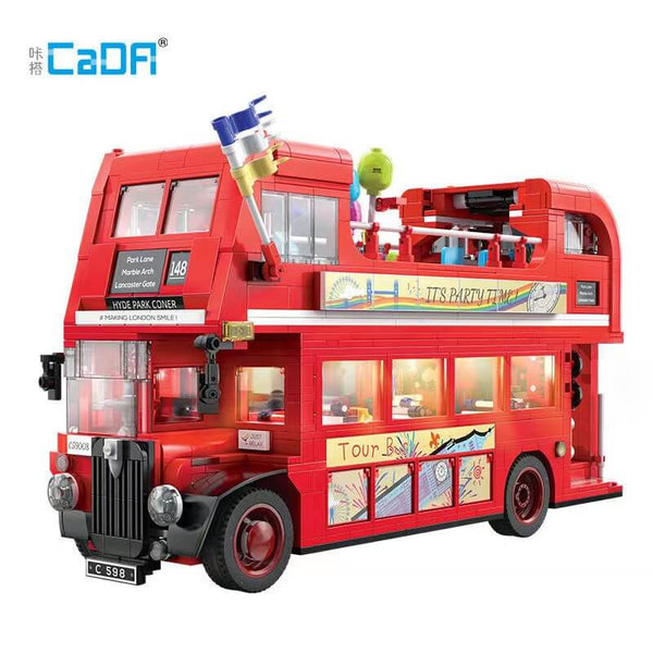 CaDA C59008 London Retro Tour Bus 1770pcs CADA