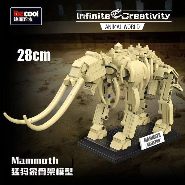 DECOOL 81008 Mammoth fossil model 437pcs DECOOL