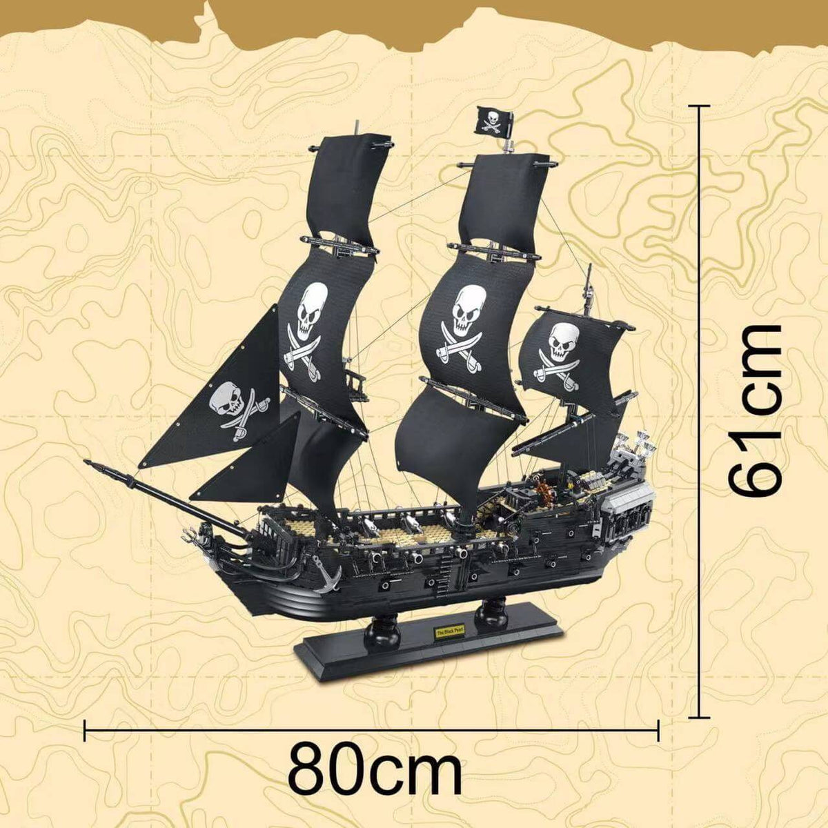 Black Pearl キュー DK6001TheBlackPearl3423PCS_3_1