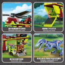 Forange BLOCK FC3722 Dinosaurs Alive Rescue Baryonyx 585pcs Forange