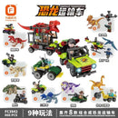 Forange BLOCK FC3842 Dinosaur Transporter 8 in 1 Forange