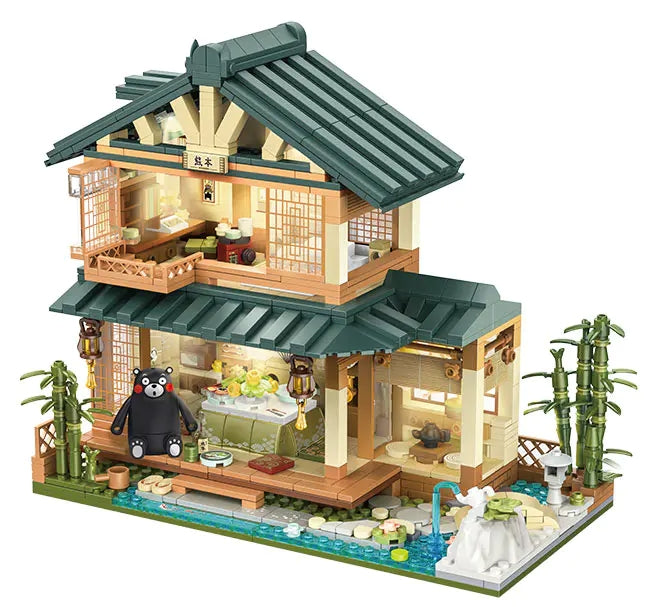 Inbrixx 88018 Kumamon Japanese House Afobrick
