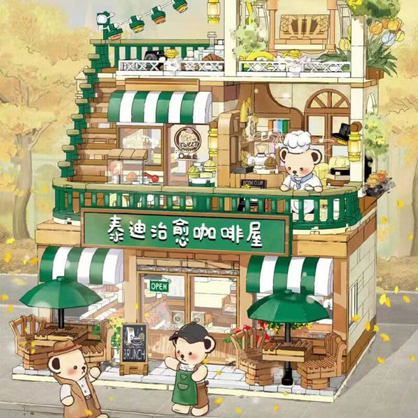Inbrixx 881101 Teddy Bear Cafe-Afobrick
