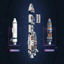 JAKI JK8501 Semi-disassembled perspective rocket JAKI