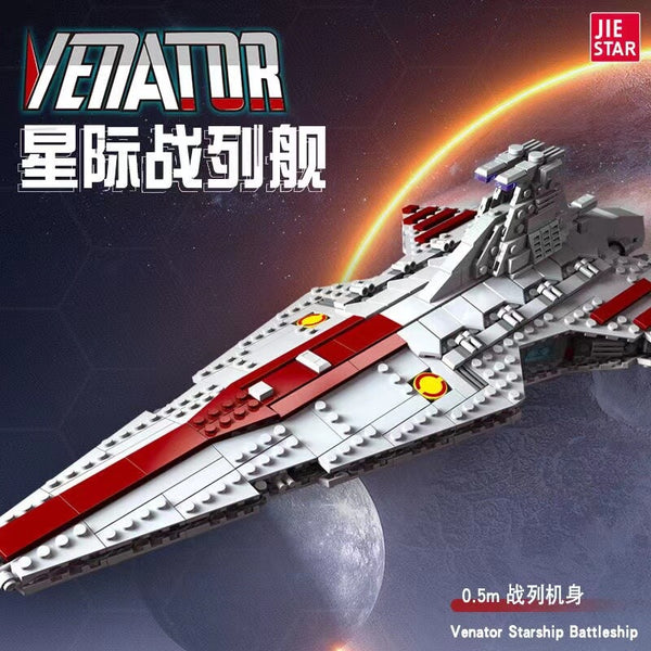 JIE STAR 67106 STAR WAR Venator Attack Cruiser 960pcs