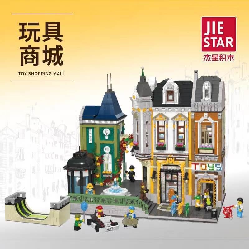 JIE STAR  89112 Toys Store Afol Square 5290pcs JIE STAR