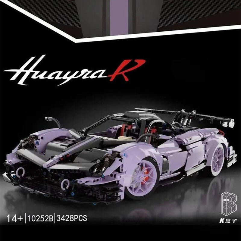 KBOX 10252B PAGANI Huayrar R Purple 3428pcs KBOX
