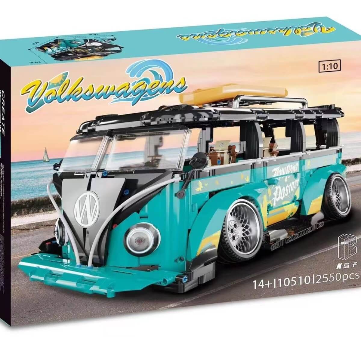 KBOX 10510 Volkswagen 2550PCS 1:10-Afobrick