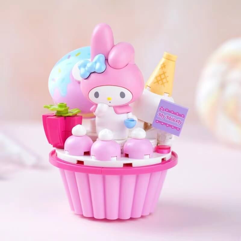 Keeppley Sanrio Building block cake Afobrick