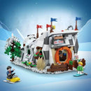 Loz 1922 Ski Resort Mini Brick Afobrick