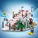 Loz 1922 Ski Resort Mini Brick Afobrick