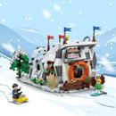 Loz 1922 Ski Resort Mini Brick Afobrick