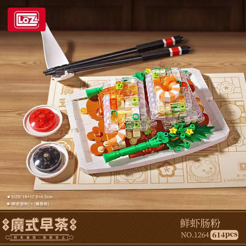 Loz Cantonese morning tea 6 in 1 Mini Brick LOZ