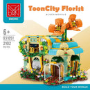 MORK MODEL 031051 ToonCity Florist 2102pcs MORK MODEL