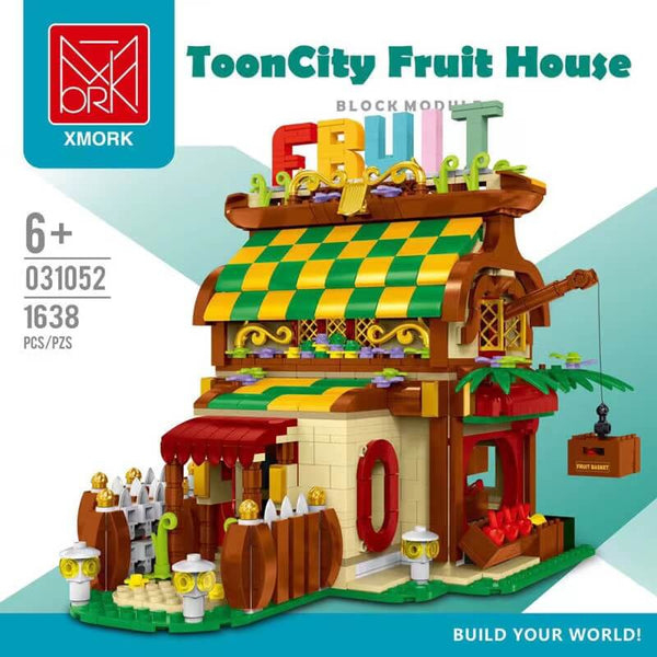 MORK MODEL 031052 ToonCity Fruit House 1638pcs MORK MODEL