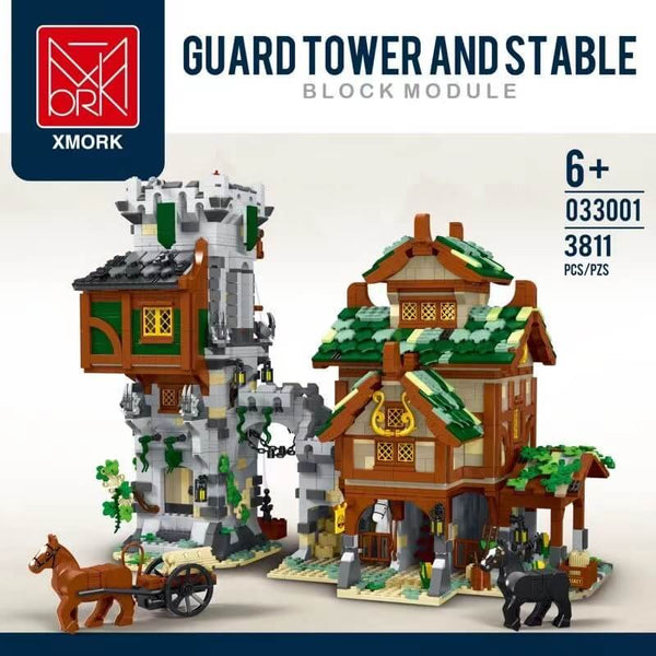 MORK MODEL 033001 Guard Tower And Stable MORK MODEL