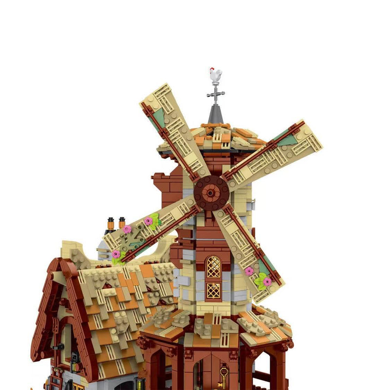 MORKMODEL 033009 Medieval Windmill 2808pcs MORK MODEL
