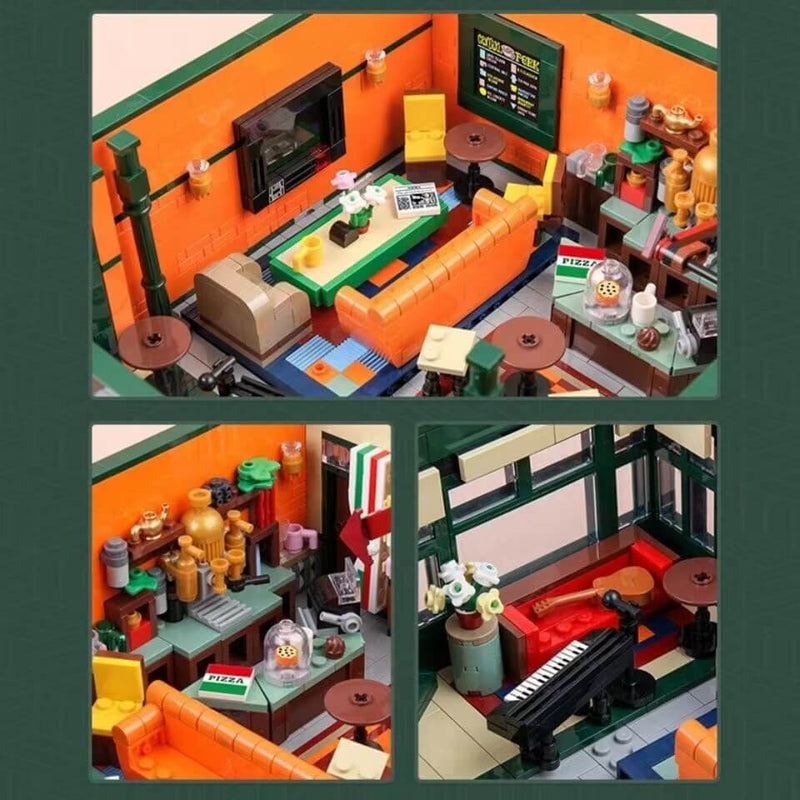 MOULD KING 16014 Central Perk Big Bang Theory modular 4488pcs-AFOBRICK