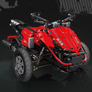 MOULD KING 23010 Bombardier Monster 3 Wheel Motorcycle 853pcs Mould King