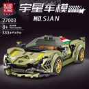 MOULD KING 27003 Model Car Linbaoginni Sian Mould King