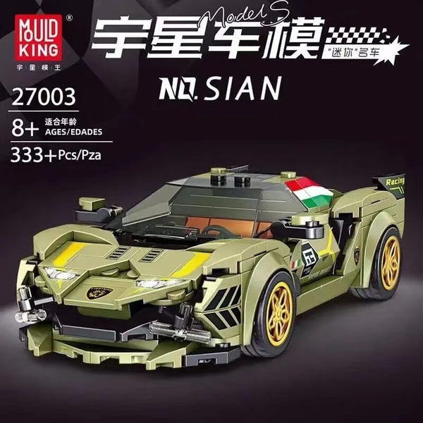 MOULD KING 27003 Model Car Linbaoginni Sian Mould King