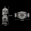 MOULD KING 21021 Bounty Hunter Bust Mould King