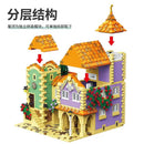 MOYU BLOCK MY82001 Holiday Inn Houses in Barqa 2948pcs MOYU BLOCK