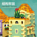 MOYU BLOCK MY82001 Holiday Inn Houses in Barqa 2948pcs MOYU BLOCK