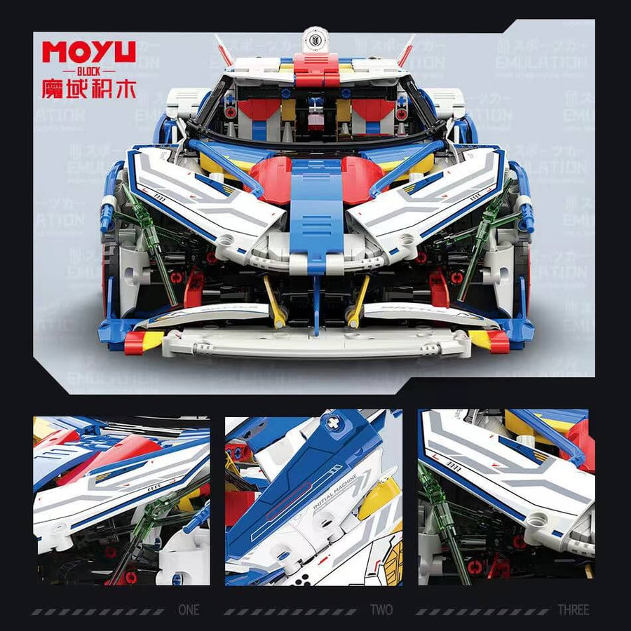 MOYU BLOCK MY88007A Apollo Project Evo Gundam-AFOBRICK