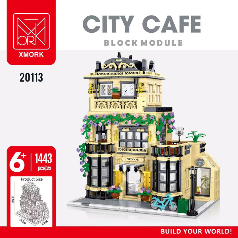 Mork Model 20113 City Cafe Block Module-Afobrick