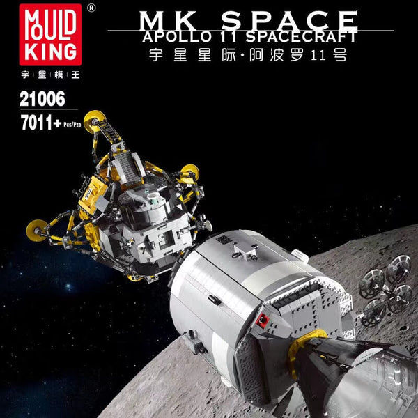 Mould King 21006 Apollo Spacecraft 7018pcs Mould King