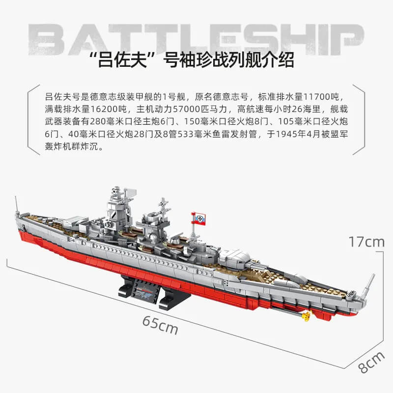 PANLOS 637002 Pocket battleship Luzov PANLOS