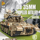 PANLOS 688006 09 35MM Tracked Self-propelled Artillery PANLOS