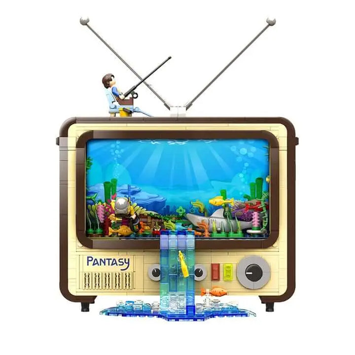 Pantasy Multifunctional retro TV-Afobrick
