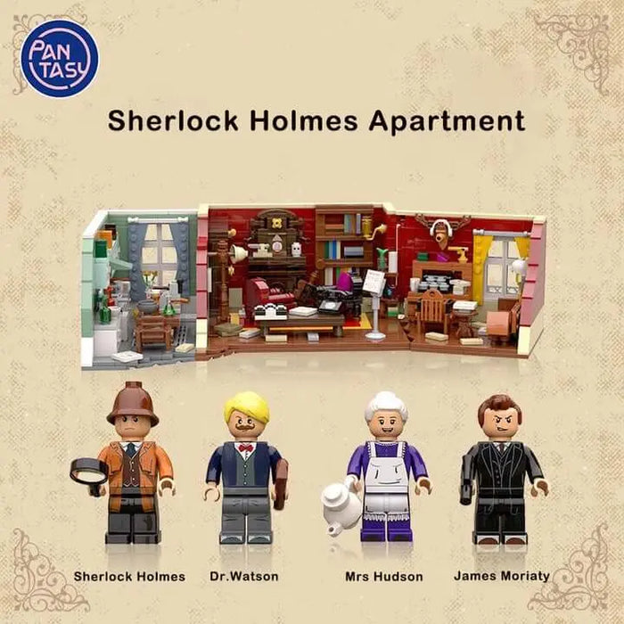 Pantasy Holmes 221B Baker Street-Afobrick