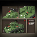 QUANGUAN Military 100103 Stuart light tank QUANGUAN