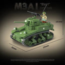 QUANGUAN Military 100103 Stuart light tank QUANGUAN