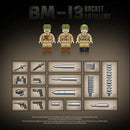 QUANGUAN Military 100240 BM-13 Rocket Artillery QUANGUAN