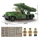 QUANGUAN Military 100240 BM-13 Rocket Artillery QUANGUAN